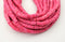 6mm vinyl Heishi beads speckled pink polymer clay beads